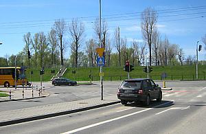 Wadliwa sygnalizacja blokuje Wał Miedzeszyński