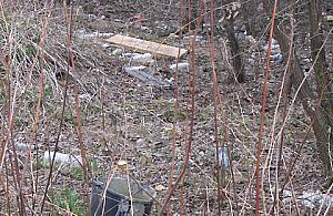 Śmierdzący problem dawnej "Fabryki Domów"