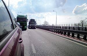 Zakorkowany wiadukt i legionowskie cwaniaki