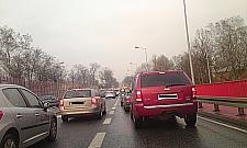 Zakorkowany wiadukt i legionowskie cwaniaki