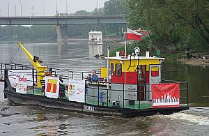 A jednak. Z Nowodworów do Łomianek popłynie Wilga