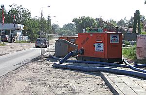 Zwoleńska z opóźnieniem, bo woda wysoko