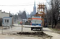 Kadetów przejazdna, Trakt nieczynny do listopada