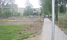 Place zabaw, grill i leżaki - Szegedyńska pięknieje