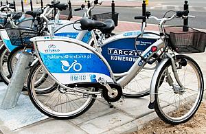 Rowery miejskie wiosną na Woli. Szału nie będzie.