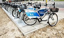 Rowery miejskie wiosną na Woli. Szału nie będzie.