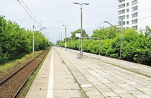 SKM na przystankach Koło i Kasprzaka