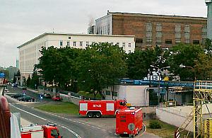 Pożar w EC Żerań, elektrociepłownia wyłączona