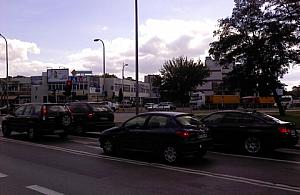 Conrada - dojście do szkoły niebezpieczne!