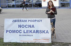 Nocna pomoc lekarska na Białołęce? Podpisz!