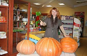 Wielka dynia ze wschodniej Białołęki