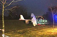 Wypadek szybowca na Bemowie