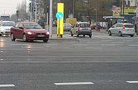 Za krótki lewoskręt w Człuchowską?