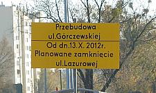 Rejon Lazurowej odcięty od komunikacji. ZTM: nie da się