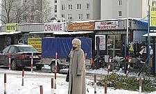 Bazarek przy Trockiej koliduje z metrem