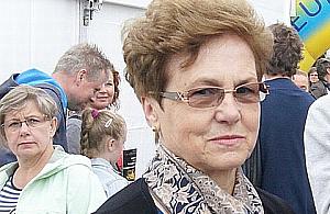 Danuta Wałęsa 3 lutego w Jabłonnie