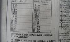 Autobus 202 - czy to linia dla śpiochów?