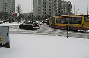 Skrzyżowanie Kondratowicza i Łabiszyńskiej w czołówce niebezpiecznych