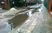 Bawełniana i inne ulice na Boernerowie płyną