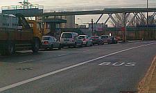 Chamstwo na przejeździe przy Radzymińskiej