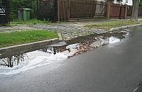 Młociny - rozlewiska głębokie na 30 cm