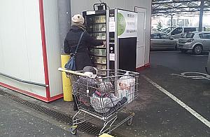 Mleko prosto od krowy przy Selgrosie