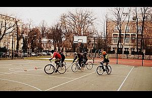 Bike polo przy Żegańskiej