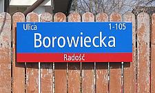 Trakt zamknięty od Skalnicowej do Borowieckiej