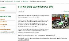 Bemowo Bike nie startuje, czeka na wiosnę