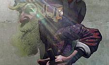 Niecodzienny mural na Dzielnej