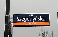 Segedyńska zamiast Szegedyńskiej? Po co?