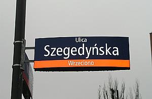Segedyńska zamiast Szegedyńskiej? Po co?