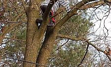 Chłopiec niczym wiewiórka i jego klucze