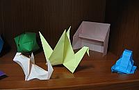 Żurawie z Karolkowej: dzieci robią origami