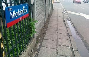 Przejście grozy przy Młodzieńczej