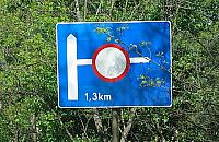 Zakaz ruchu na Fletniowej