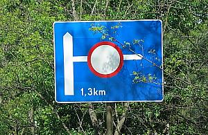 Zakaz ruchu na Fletniowej