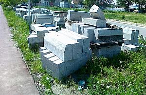 Kto sprzątnie bałagan przy Trasie?