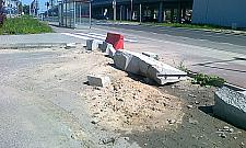 Kto sprzątnie bałagan przy Trasie?