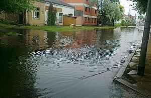 Dom na wodzie na Wysockiego