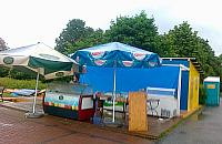 Gofry i lody w parku Bródnowskim