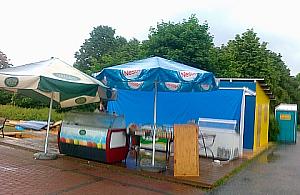 Gofry i lody w parku Bródnowskim