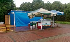 Gofry i lody w parku Bródnowskim