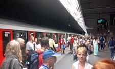 Wypadek w centrum, metro nie kursowało