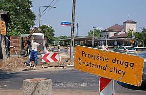 Budują rondo na Patriotów, zmiana organizacji ruchu