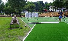 Trwają prace na serockiej plaży