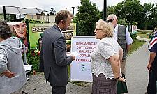 Burmistrz Jolanta Koczorowska: jestem w terenie!