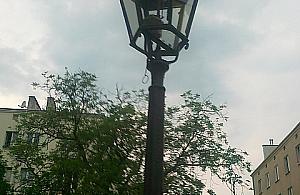 Ciekawostka: latarnie gazowe przy Cegłowskiej