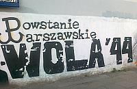 Graffiti ku czci Powstania - na poczcie