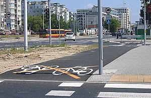 Nowe rondo na Górczewskiej zamknięte dla rowerzystów!